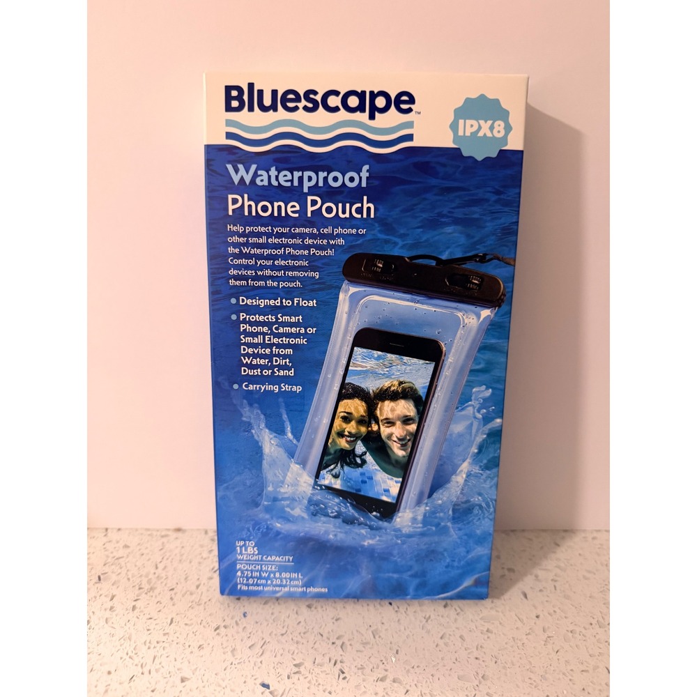 Bluescape Waterproof Phone Pouch IPX8 Floating Dry Bag Case with Strap